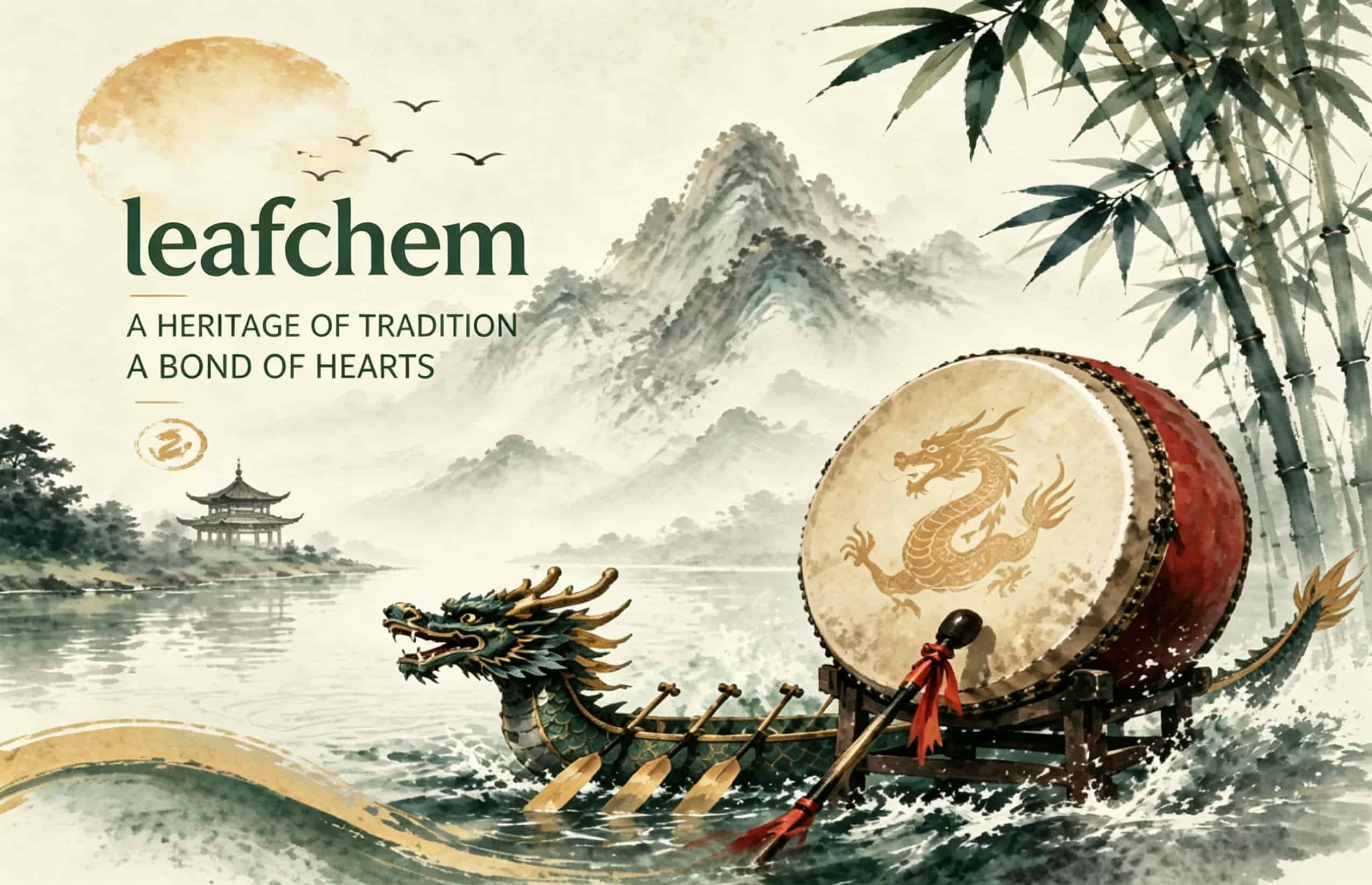 Vagues d'excellence, rythmes d'innovation : Leafchem célèbre la Fête des bateaux-dragons